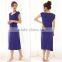 Good look ladies long breastfeeding dress factory direct sell fashional design maternity cloth
