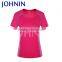 High quality custom colors cheap soccer blank woman sport t-shirt