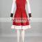 Rose team-Puella Magi Madoka Magica Sakura Kyoko Anime Sexy Halloween Carnival Costume