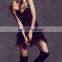 2016 European Design Spaghetti Strap Sexy Girls Tight Fringe Dress Dance NT6760