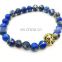 2017 explosion of natural stone volcano stone emperor stone lion head beads Turquoise bracelets energy Bracelet wholesales