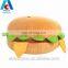 OEM Customized Hot Sale High Quality Hamburger Plush Toy