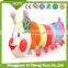 custom company made kids toys cute plush caterpillar