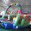 inflatable slide combo, inflatable cartoon slide, slide castle inflatable