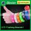 Promotion gift silicone led bracelet with your custom logo printing