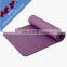Natural fitness exercise custom eco yoga mat wholesale with carry bag