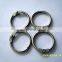 Wholesale metal opening keyring/metal spring closing rings for bag part accessories
