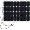 100w solar panels imported SUNPOWER cell solar module flexible solar panel