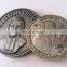 3D relief zinc cast commemorative coins as the souvenir of an event or individual