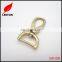 High quality light gold 20mm D eye swivel snap hook for bag