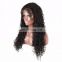 Qingdao Factory 100% brazilian human virgin 9A grade full lace wig in water wave no chemical process hair