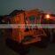 Highway steel crawler guardrail pile driver in malaysia for sale