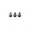 12mm Chrome and red car gear shift knob for Audi skoda seat A3 A4 B6