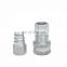 Widely used  stainless steel 3/8 inch npt quick connector hydraulic quick release couplings
