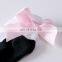 2020 new socks beaded newborn shoes and socks shape pink bow baby socks