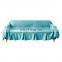 Chinese manufacture dust- proof couch cover set sofa protector chenille 100% polyester embroidered sofa cover
