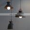 European Living Room Chandelier Black Vintage Ceiling Lamp Pendant Light