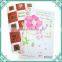 2016 Hot Wholesale Valentine's Day Handmade Rose Flower Greeting Card/for Sweet Love Greeting Card