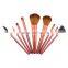 2015 Hot Professional 9pcs/set Pink Makeup Brushes Makeup For You Brush Set Cosmetic Brushes