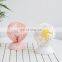 Wholesale mini rechargeable battery operated desk micro usb led fan