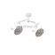 Wego best price Celling operating light led surgical light shadowless operating led light