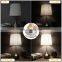 Modern touch control dimming vase table lamp with USB rechargeable small night table lamp bedroom bedside table lamp