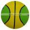 GY-L018 Hot sales rubber basketballgood games with ball color design USA