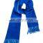 Ladies two sides 100% cashmere shawl scarf with tassel