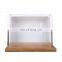 Eco friendly GintCooler box with wooden lid 11L pu foam Food grade OEM insulated outdoor picnic  portable cooler box wholesale