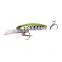 Factory Wholesale long tongue minnow 7.5cm 5g hard bait fishing lure Minnow for freshwater sea fishing