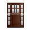 Sapele mahogany solid wood entrance doors , malaysia wood door