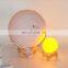 2019 3D moon lamp USB led night light lunar moonlight lamp bedroom christmas decoration gift touch sensor 3 color changing