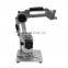 Silver 6061 Aluminum Alloy 3pcs 42 Gear Motors + 3-Axis Mechanical Robot Arm 3-DOF Robotic Arm