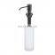 Customization  hotel shower and shampoo 350ml liquid soap gold nozzle dispenser For Bath Gel