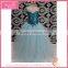 Blue sexy cowgirl tee dresses for 1-9 years baby girl