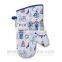 kitchen oven mitt with mix of cotton and natural fibers offers longer protection