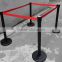 High quality hot sell retractable strap barrier belt stanchion pole