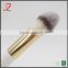 Personalized synthetic hair makeup powder brush,white wooden cosmetic brush