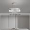 New LED Pendant Lights Postmodern Minimalist Ceiling Circle Hanging Lamp For Dining Room Bedroom Hall Hollow Chandelier