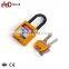 Wholesale Durable 38Mm Shackle Nylon Insulation Safety Padlock With Key