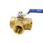 Pneumatic 4 Inch Flanged Check Pipe Fittings Low Lead Water Brass Mini Ball Valve