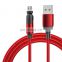 New Arrival 2M  micro USB 180 degree rotating 3A Charging Cable With Data Transfer Cable Android Chargers for Mobile Phone