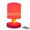 hotel cafe glowing decoration rechargeable cordless restaurant led lighting portable luminaire battery powered led table lamps