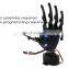 China black acrylic electric bionic hand with robot finger