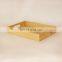 Best Selling Natural Spun Round Bamboo Tray Custom Lacquer Outsite serving tray For Food Wholesale Made in Vietnam