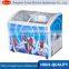 Energy Saving Chest Freezer Glass Door, Ice Cream Freezer