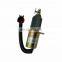 Excavator engine Fuel Oil Stop Solenoid Valve 1751ES-12A3UC12BIS
