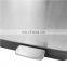 Stainless Garbage Can Metal Dustbin Steel Recycle Kitchen Waste Foot Step Pedal 3 Compartment Trash Bin