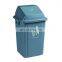 Hot Sale High Quality 100L Waste Container Durable Hotel Indoor Square Plastic Garbage Bin