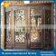 Hot New Products Entry Wood Wrought Iron Bar Door